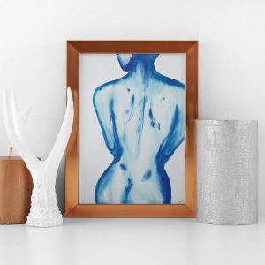 Blue Nude Print